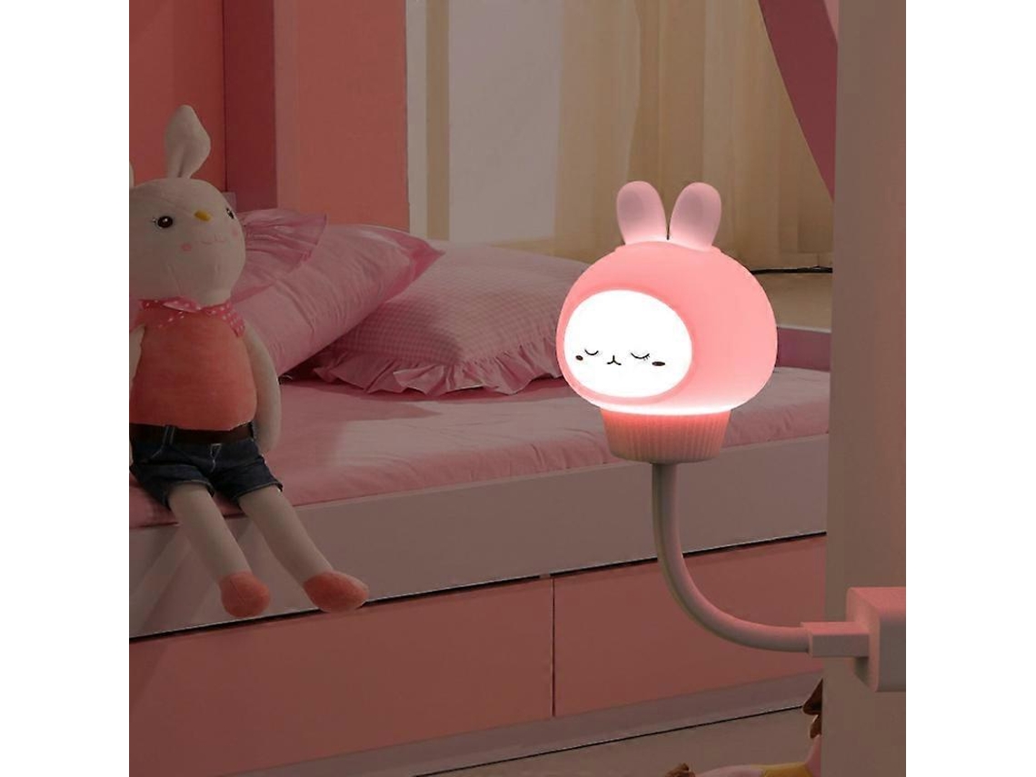 Luz nocturna LED, luz nocturna infantil, luz nocturna con carga USB. Rosewell
