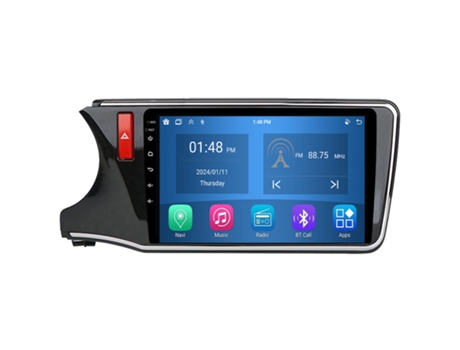 Autoradio 4GB RAM64GB ROM ROVERONE para Honda City 2014 - 2017 CarPlay Android Coche Radio Bluetooth Navegación