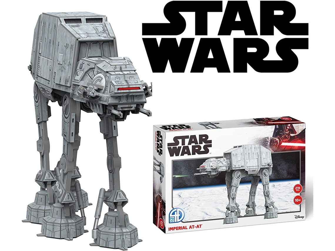 Puzzle 3D Star Wars - AT-AT Walker (Edad Mínima: 8 años - 214 Piezas)