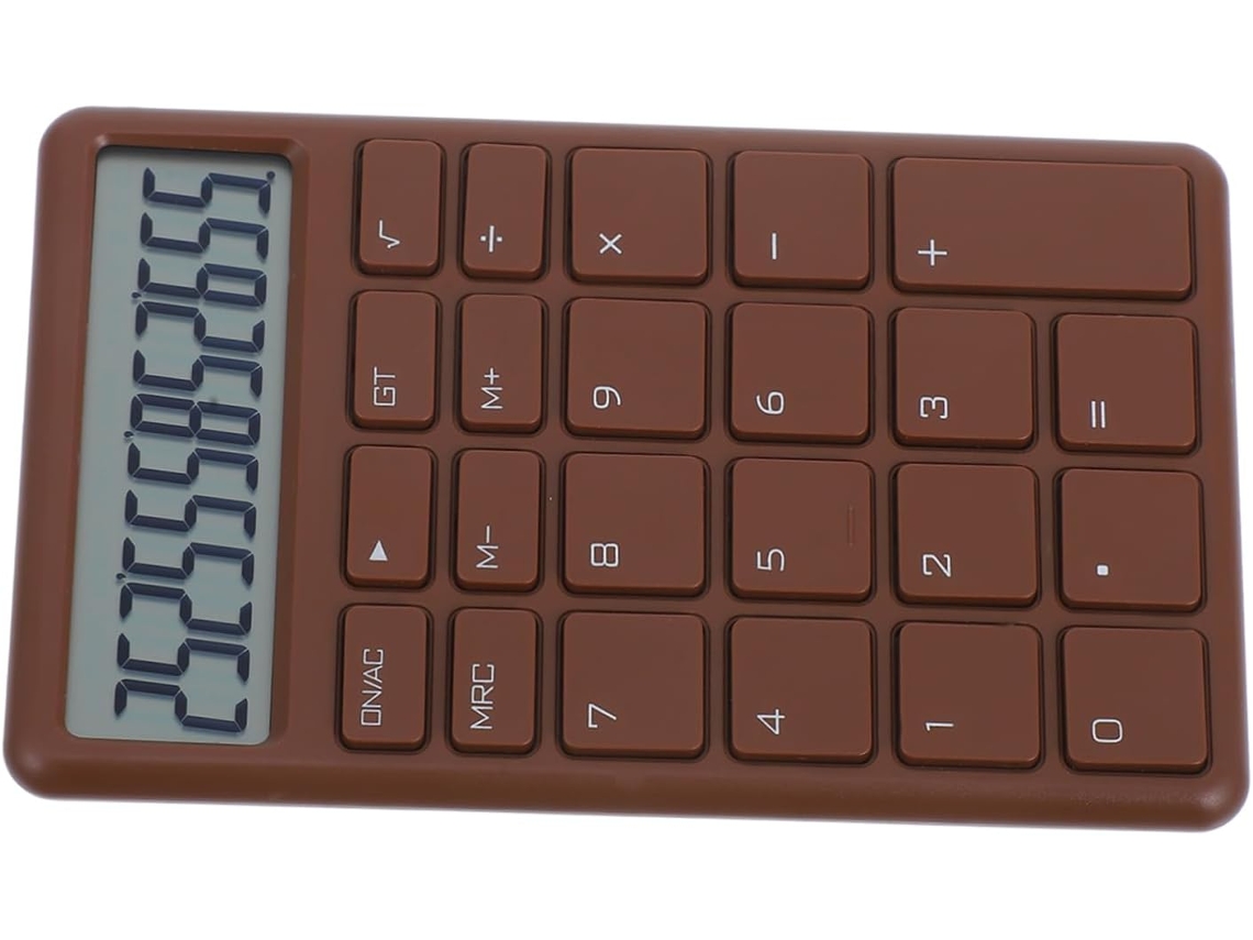 Calculadora financiera de escritorio con pantalla LCD y dígitos, paquete completo de calculadora científica. Gokoco