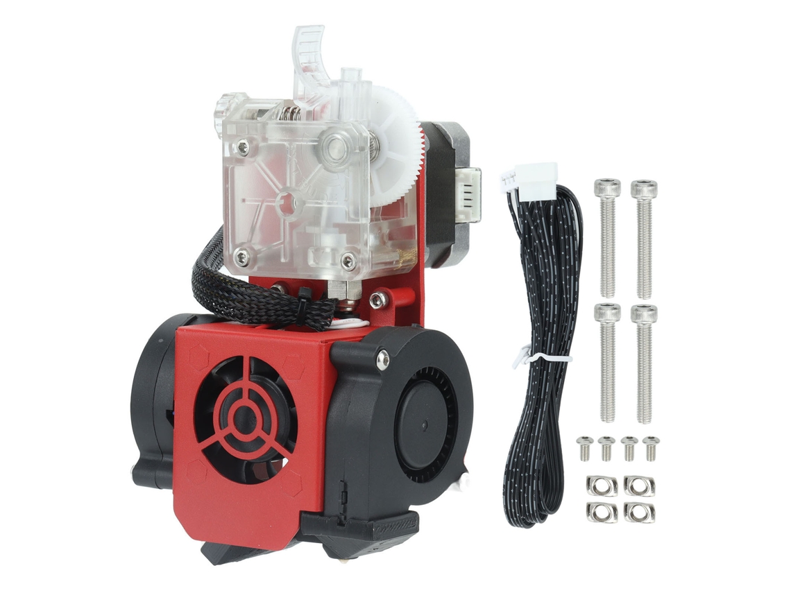 Conjunto extrusor de accionamiento directo con 2 ventiladores para impresora 3D