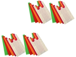 Juego De 20 Bolsas Compra Impermeables, Ecológicas