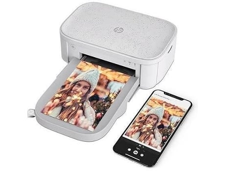 Impresora portátil inalámbrica Sprocket Studio fotos de 4 x 6 pulgadas desde su dispositivo iOS y Android HP