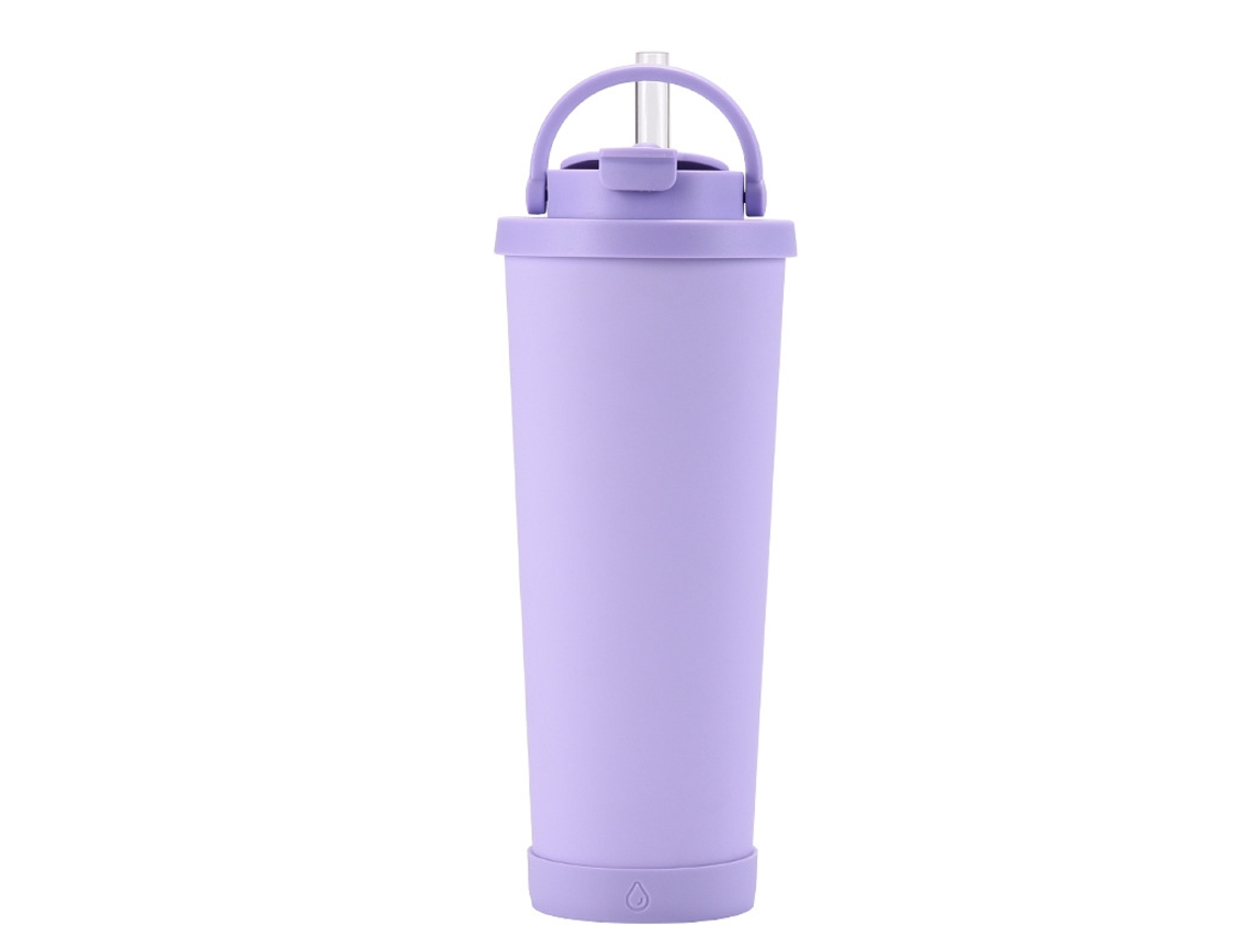 Botella Termo de Acero Inoxidable de 830ml con Boca y Pajita NEVEANCE
