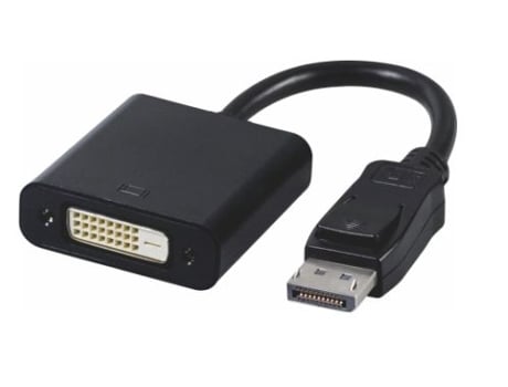 Cable de Vídeo 0,15 M Displayport Dvi-D MICROCONNECT - Negro