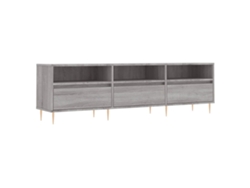 Mueble TV 150x30x44,5 cm Derivados de Madera Gris Sonoma MAISON EXCLUSIVE