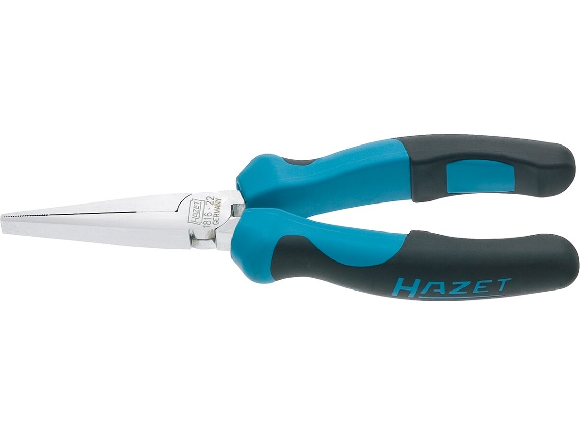 1816-22 Alicate de boca plana: 160 mm HAZET