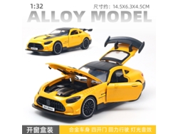 Coche De Juguete A Escala 1/32, Fabricado En Metal Fundido A Presión, Con Puertas Que Se Abren, Luces Y Música. Un Coche De Juguete Para Niños.