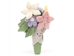 Ramo De Peluches, Flores Divertidas, Lindo Regalo, Decoración De Habitación, Carrito Para Niños