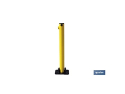 Poste abatible para parking c/cerradura