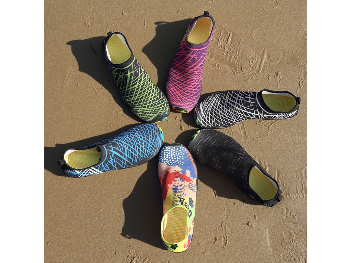 Zapatillas Acuáticas Unisex De Secado Rápido De Goma Para Natación, Surf, Playa, Yoga, Senderismo Y Deportes.