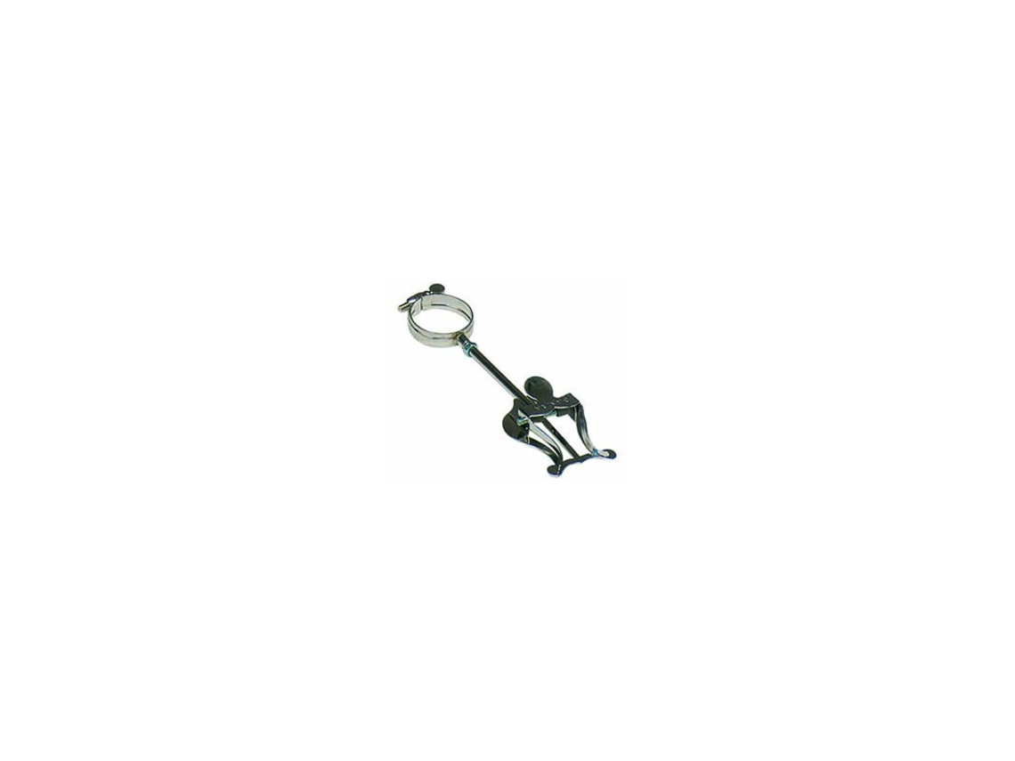 Soporte para clarinete en Si bemol SAMBA de 32 mm, color plata.