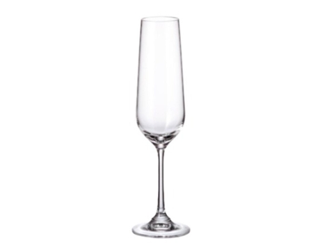 Set de Copas Bohemia Crystal Sira 200 ml Champagne 6 Unidades