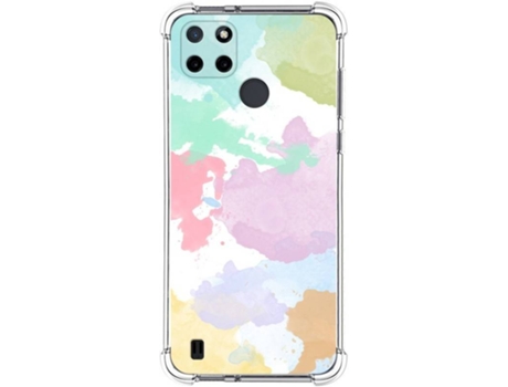 Carcasa Realme C21Y / C25Y TUMUNDOSMARTPHONE Acuarela 11 Multicolor