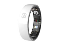 Anillo Inteligente Con Nfc, Control De Acceso, Frecuencia Cardíaca, Presión Arterial, Oxígeno, Sueño, Resistente Al Agua (Blanco, 9#) EIFSON