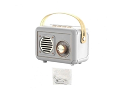 Altavoz Bluetooth retro, estilo retro clásico, decoración retro, USB, portátil, mini altavoces de viaje