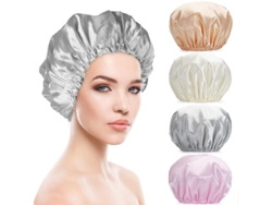 Capas De Ducha Reutilizables Con Dos Capas Impermeables Para La Protección Del Cabello Femenino.