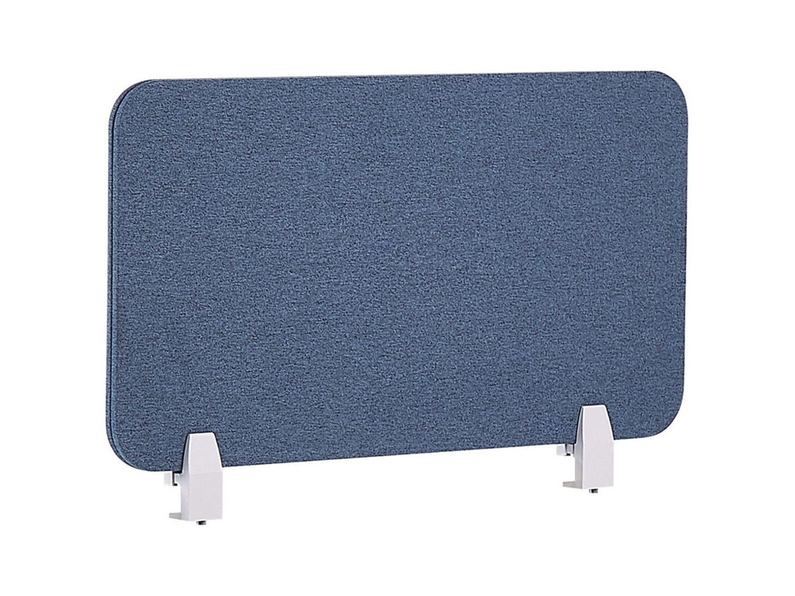 Divisor de escritorio BELIANI Wally de Poliéster Azul 72x2x40