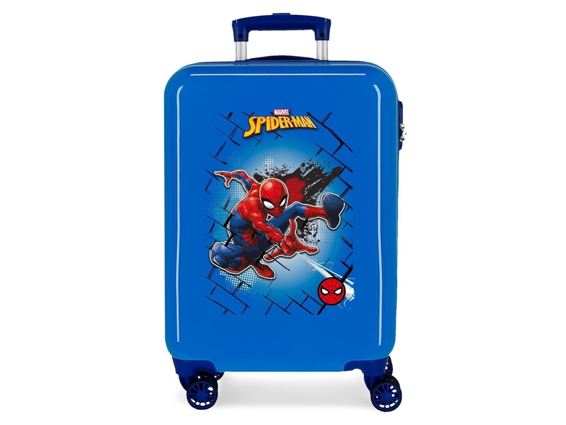 Maleta de Viaje MARVEL Spiderman Red (Cabina - Azul - 38 x 55 x 20 cm)