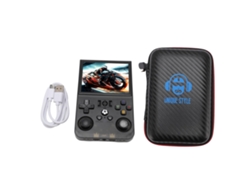 Consola De Juegos Portátil Retro R36pro De 3,5" Ips, Batería De 4000 Mah, Compatible Con Más De 60 Emuladores De Sistema Dual.