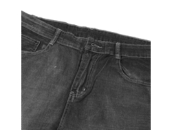 Pantalones Deportivos De Hombre De Talle Alto, Pierna Ancha Y Secado Rápido En Gris Ahumado, Talla 33.
