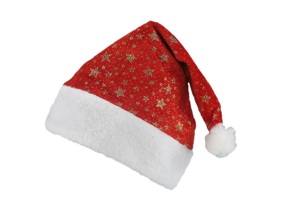 2026-sombrero De Papá Noel De Peluche Con Borde Blanco Para Niños Niñas Actividades Y Fiestas Navideñas
