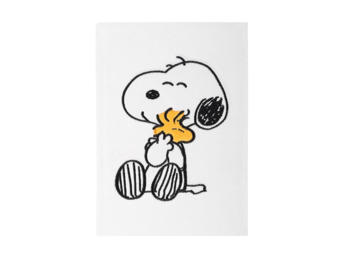 Cuaderno de peluche Snoopy A5 liso, 90 hojas, 100 g, Ctpa5009