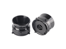 Par De Adaptadores De Buje Nab De Aluminio Pulido De 10 Pulgadas Para Studer Revox Akai Teac Negro