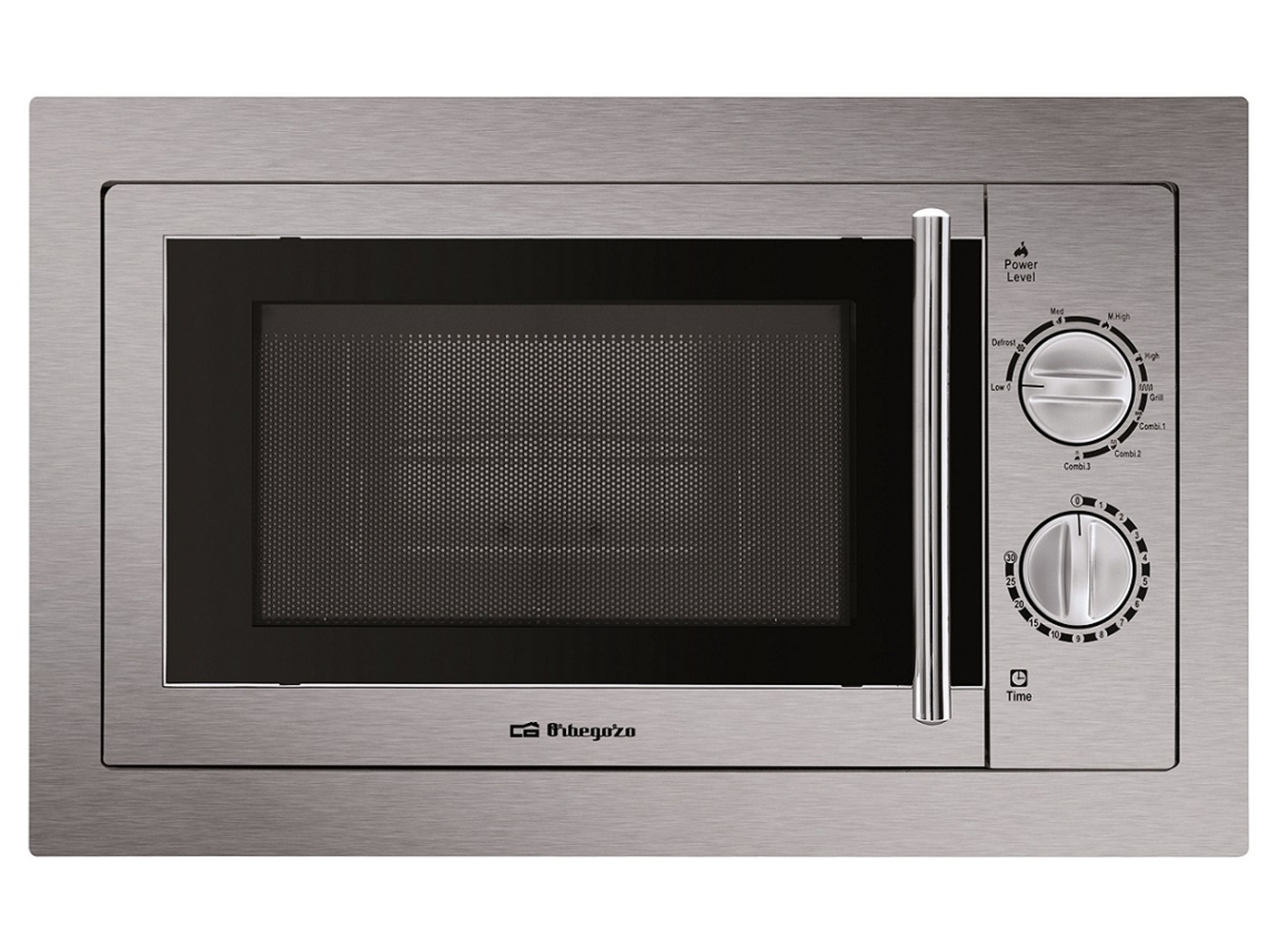 Microondas Integrable ORBEGOZO MIG 2033 (20 L - Con grill - Inox)