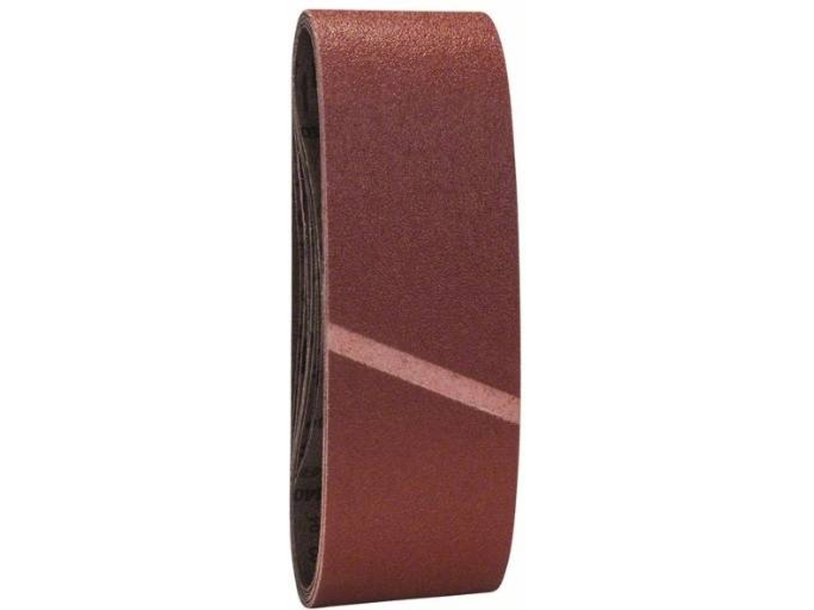 Conjunto de 9 Bandas de Lija BOSCH - 75x457 mm - Grano de 60 - 80 - 100