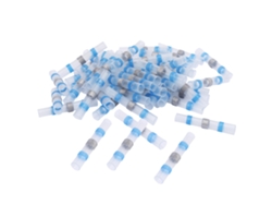 2026velora-50 Conectores De Soldadura Para Cable Ssts31, Mangas Termorretráctiles, Impermeables, Azules