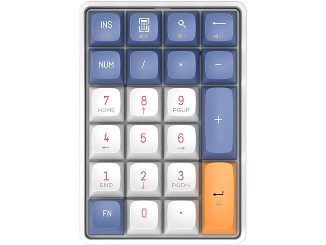 Teclado Numérico Mecánico Aigo A18 De 22 Teclas Para Portátiles Y.