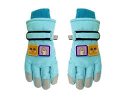 NEVEANCE Guantes de Invierno Impermeables para Niños, Guantes Cálidos de Esquí y Snowboard para Exterior