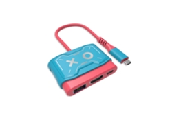 Base de conmutación portátil JYTGALX con adaptador HDMI para TV (azul)