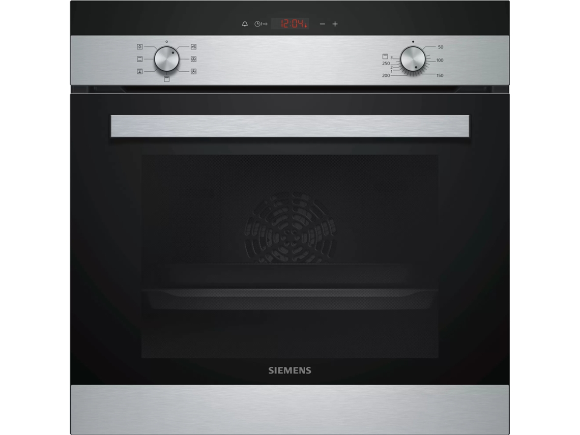 Horno Siemens IQ100 HB113FBS1 de 66 L, negro, acero inoxidable