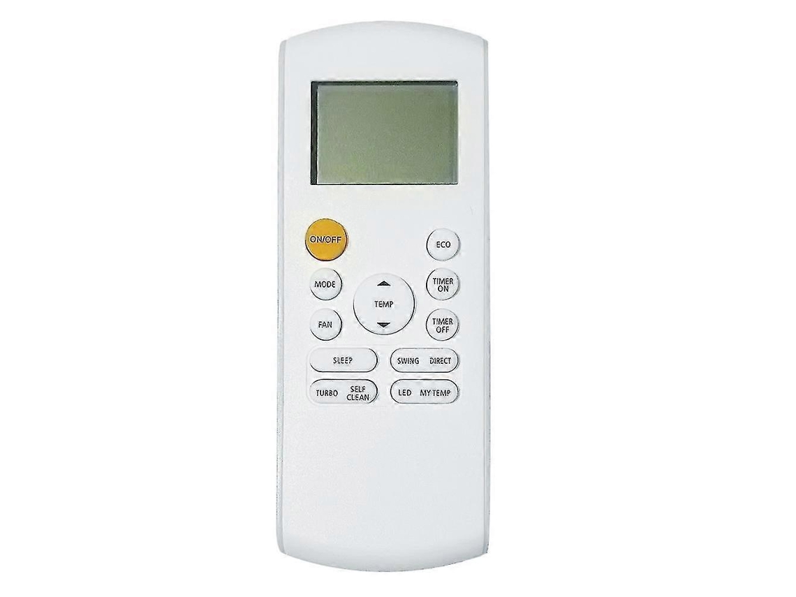 Reemplazo de control remoto compatible con aire acondicionado Rg57a7/bgef Rg57a6/bgefu1 Cr166 - Rg57a6eu - 6 Rg57b2/bge Rg57/bge