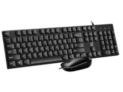 Kit de repuesto para teclado y ratón USB con cable delgados.