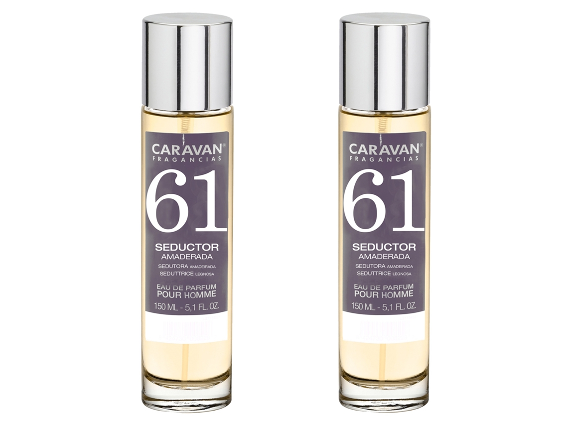 Set de 2 CARAVAN perfume de hombre nº61 150 ml