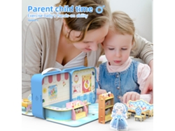 Ats-libro De Rompecabezas 3d Diy Para Niños, Tienda De Helados Pop-up, Juguete Educatsivo Cognitivo, Regalo Preescolar Para Niñas +3 Años, Navidad