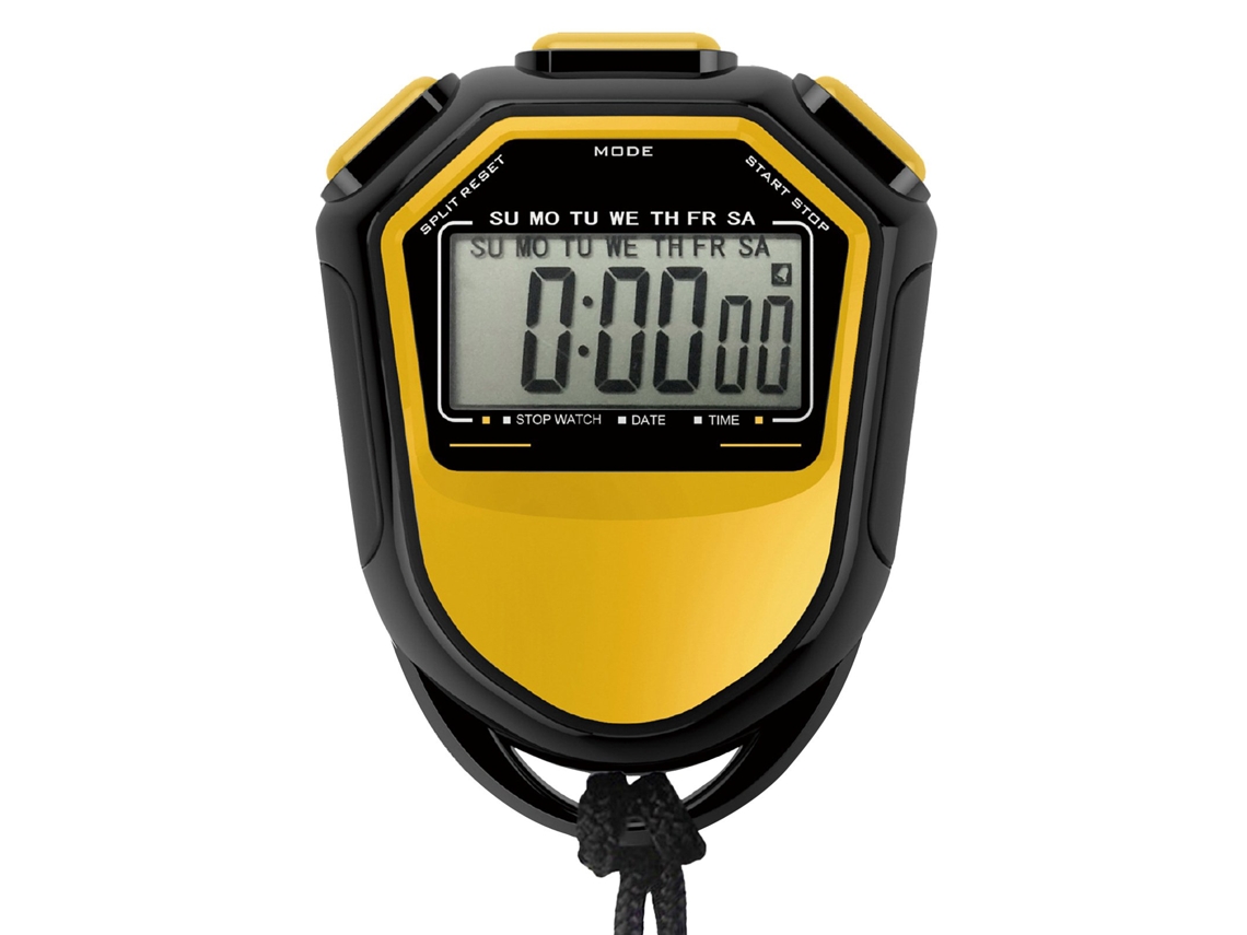 Kklv-cronômetro Digital Impermeável De Mão Com Lcd, Cronógrafo, Temporizador Para Natação, Corrida, Futebol E Treinamento Esportivo Com Cinto