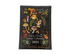 Calendario De Pared De La Selva Negra Con Ilustraciones De Gran Calidad, Impresión En Tinta Brillante, Ideal Para Navidad Y Cumpleaños.