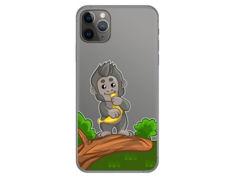 Carcasa iPhone 11 Pro Max (6.5) TUMUNDOSMARTPHONE Dibujos Transparente Multicolor