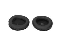 Almofadas De Ouvido Universal 100mm Para Headset Letreiro L/r Substituição Preto