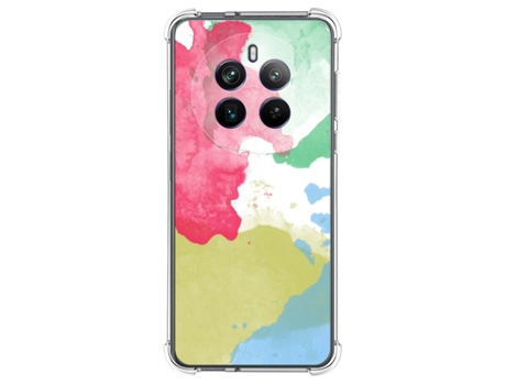 Funda Diseño Acuarela para Realme 12 Pro 5G / 12 Pro Plus 5G TUMUNDOSMARTPHONE Silicona Multicolor