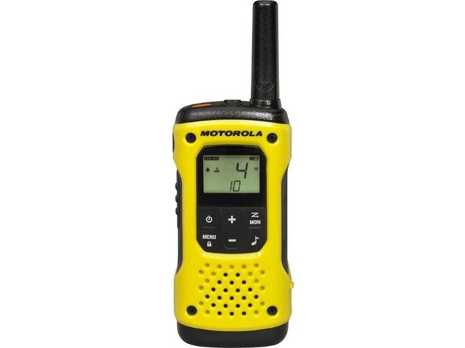 Walkie-Talkie MOTOROLA Motorola T92 H2O (16 Canales - Hasta 10 Km - Hasta 17h - Amarillo)