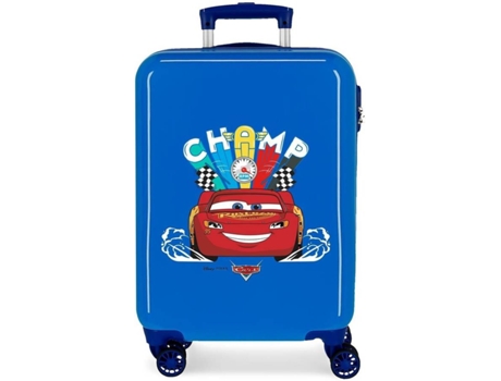 Maleta de Cabina DISNEY Lightning Mcqueen Azul (38x55x20cm)