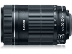Objetivo CANON EF-S 55-250mm (Negro - Encaje: Canon EF-S - Apertura: f/4-5.6)