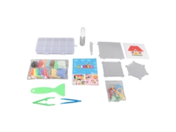 -kit De Perlas De Fusión Con Agua Para Niños 1500 Perlas Juego Diy Educativo Rompecabezas Juguetes Para Niños Y Niñas