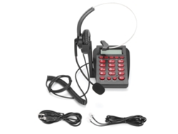 Teléfono Con Cable Ht720 Para Centros De Llamadas Con Auriculares Omnidireccionales Para Uso En La Oficina Y El Hogar.