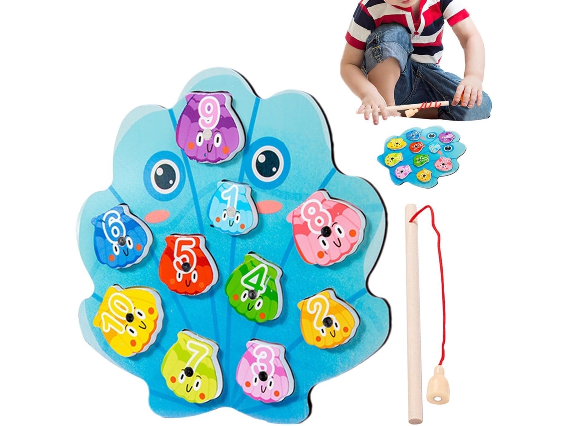 Juguete de pesca magnético, herramienta sensorial para educadores de EF Gokoco